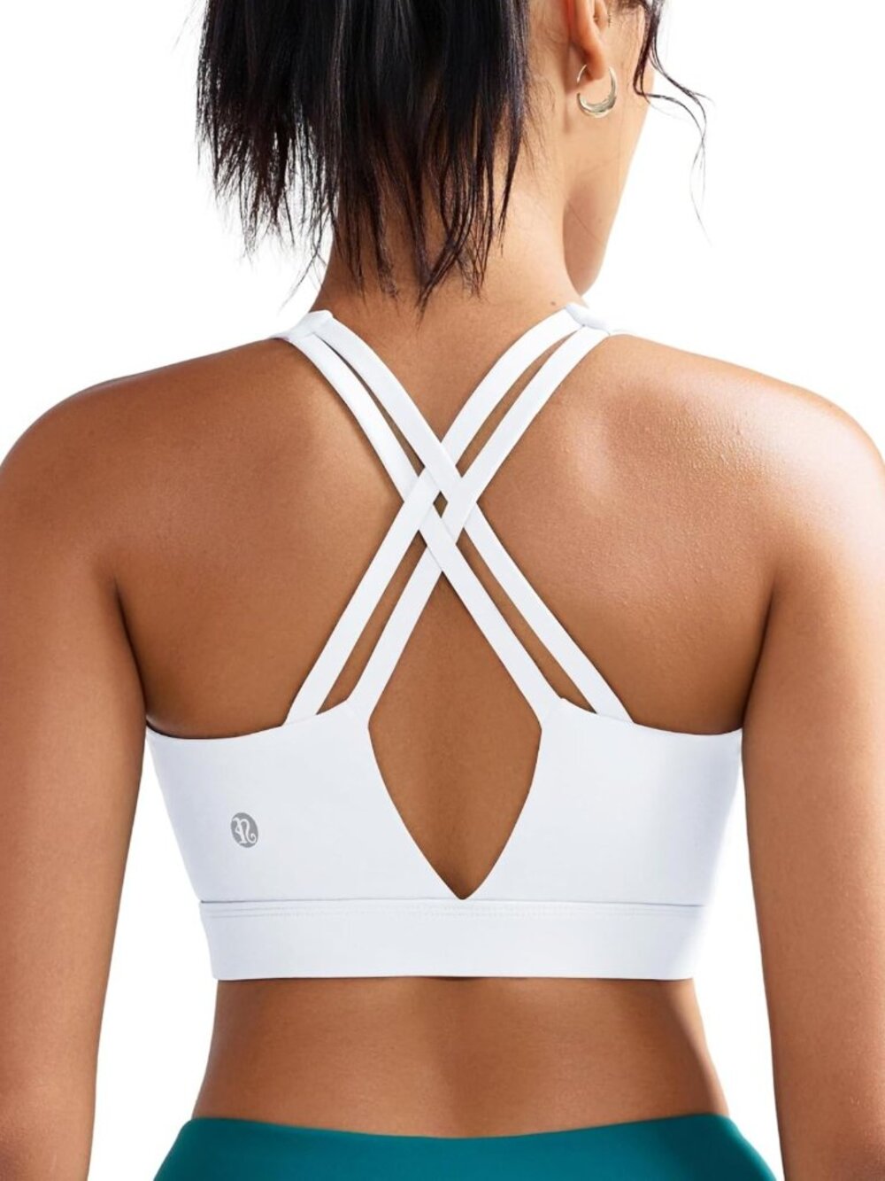 High Support Sports Bra for Women | Molded Cup, Strappy Design, High Impact